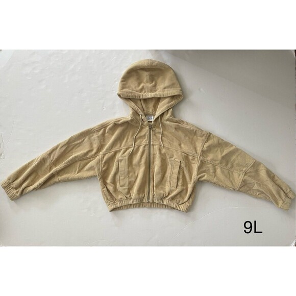 Urban Outfitters Women's‎ Yellow and Cream Jacket BDG Size large - Picture 1 of 8